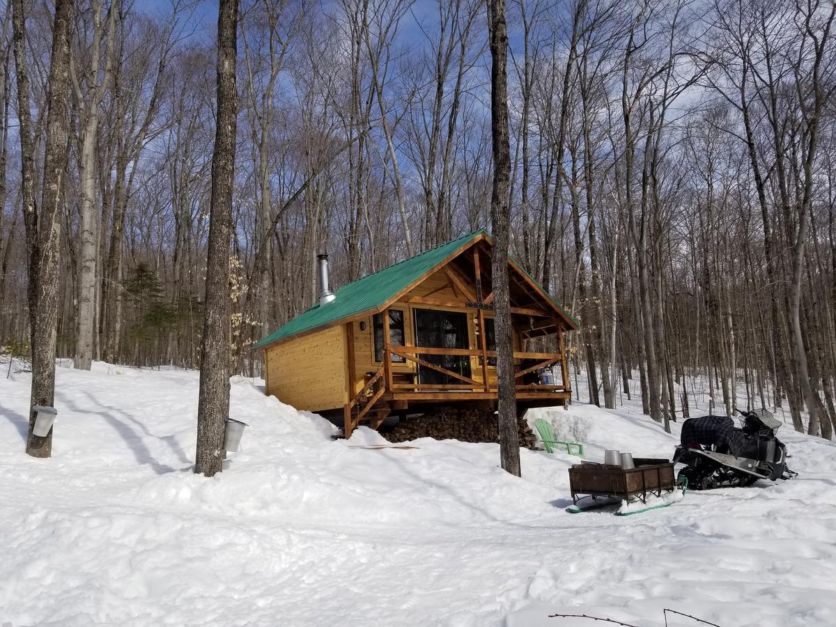 Les Cabines Nordik Des Piles Villa Saint-Jean-des Piles Exteriör bild